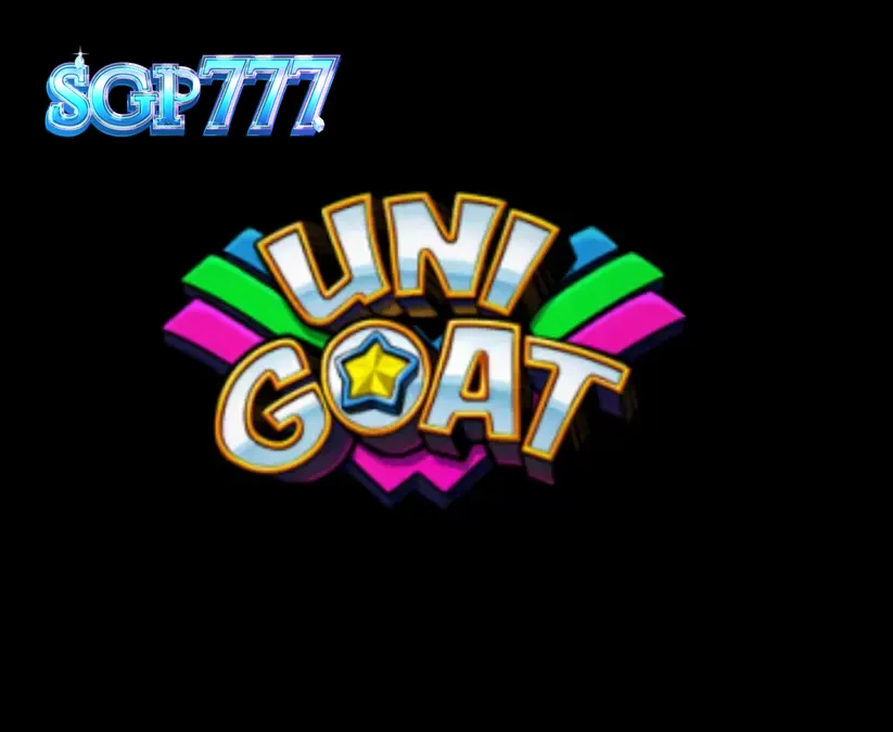 Tampilan visual slot Unigoat dengan karakter kambing unicorn dan latar belakang pertanian fantasi.